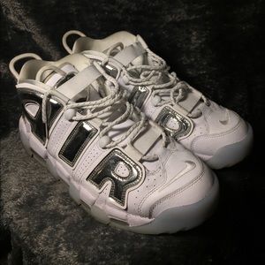 Nike Air white and chrome